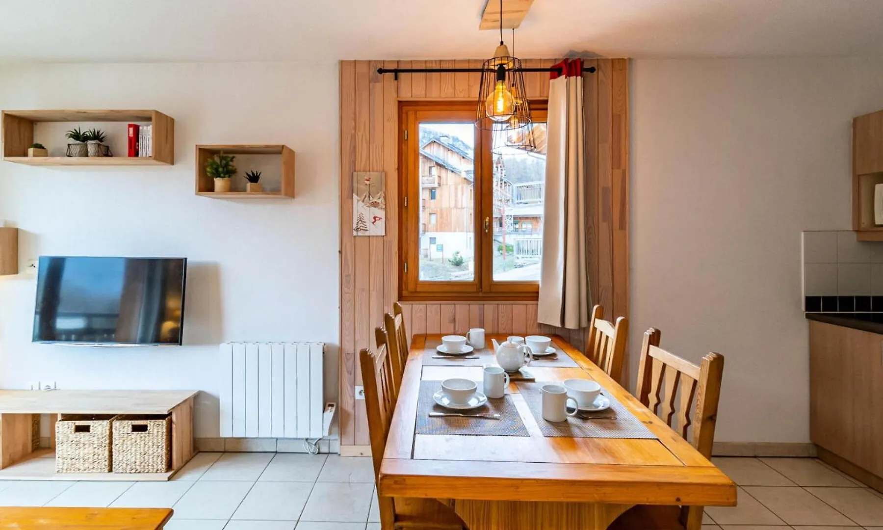 شقة Residence Le Balcon Des Airelles - Appartement Au Calme Au Coeur Des Orres 1800 Mae-6364 ليه أورس